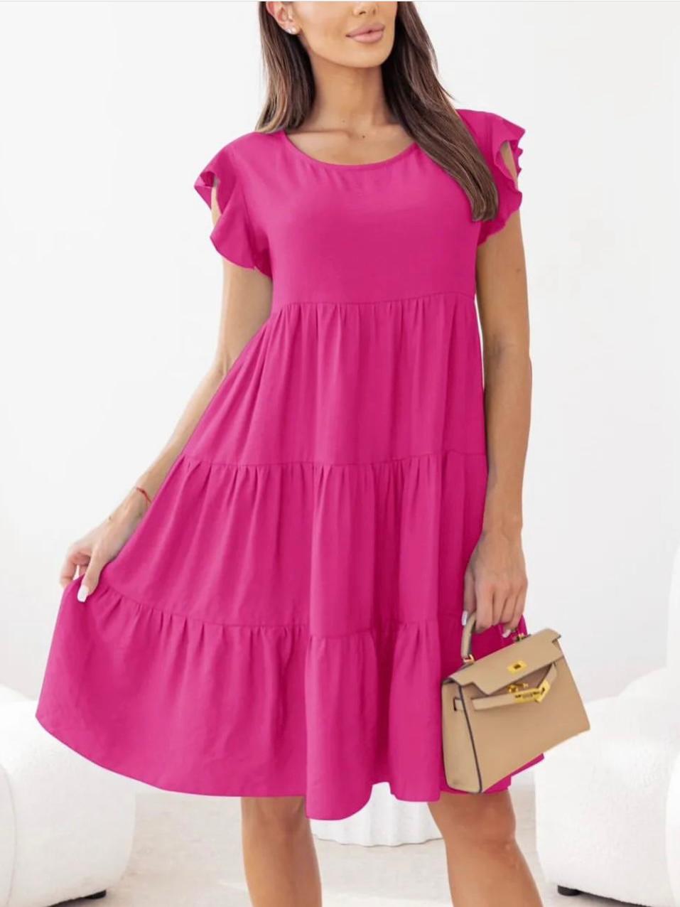 Rochie de dama cu volane - RTU25 Top Closet