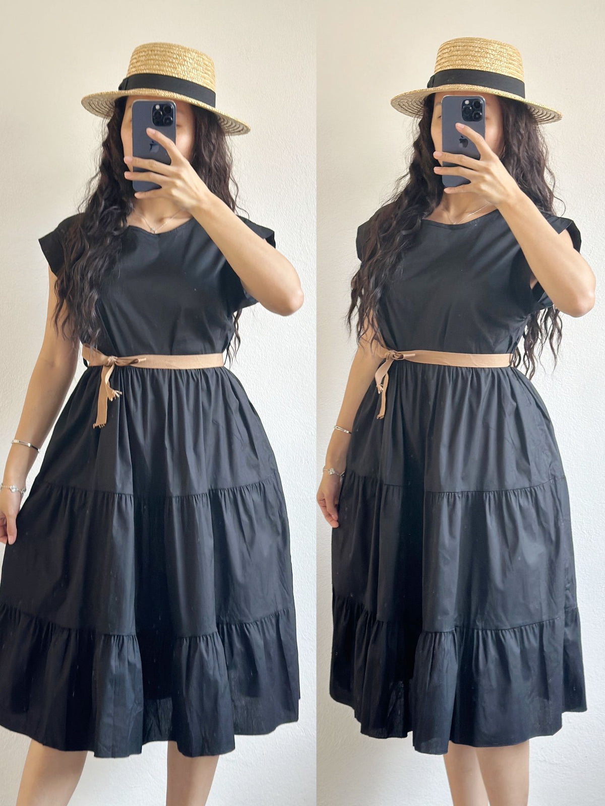 Rochie casual de dama cu cordon in talie - JK4455 Top Closet