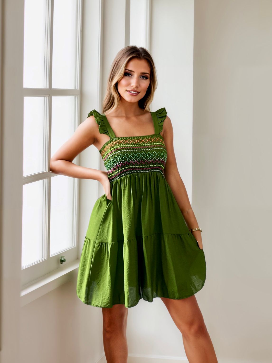 Rochie de dama cu volanas - ER01 Top Closet